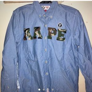 Bape (Aape) Button Down
